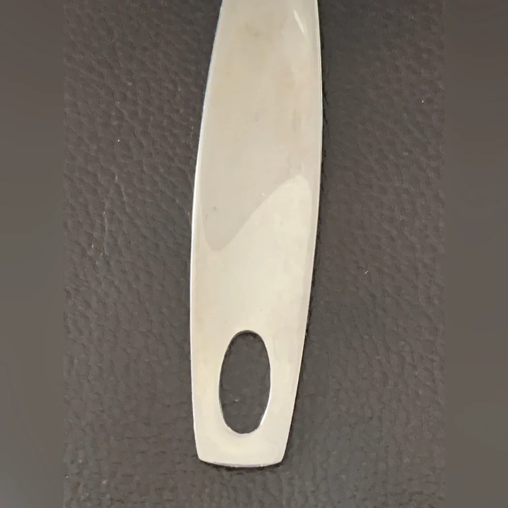 Oneida 18/8 Stainless Steel Slotted Salad Serving Spoon 9.5 Inch Flatware Heavy